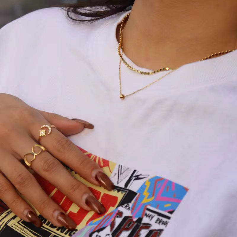 Marquise Layer Necklace