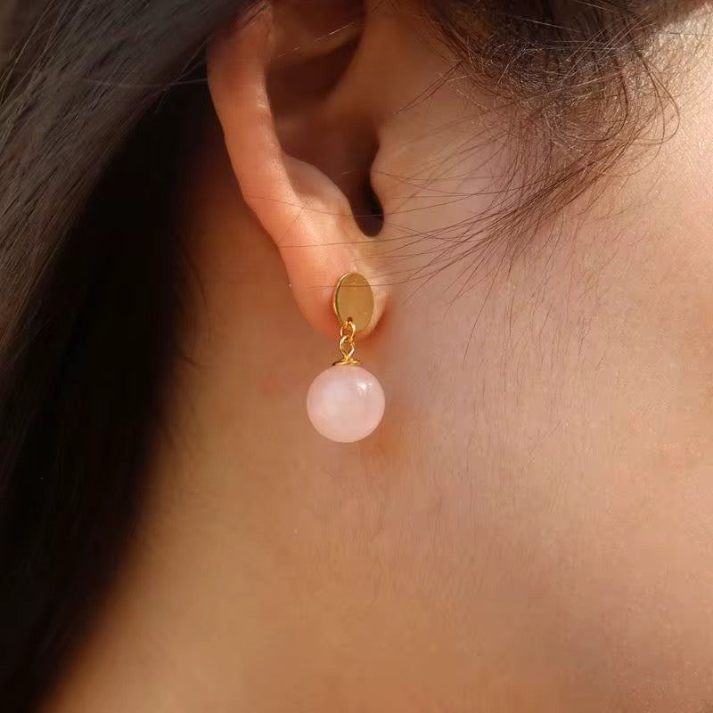 Noir Quartz Dangle