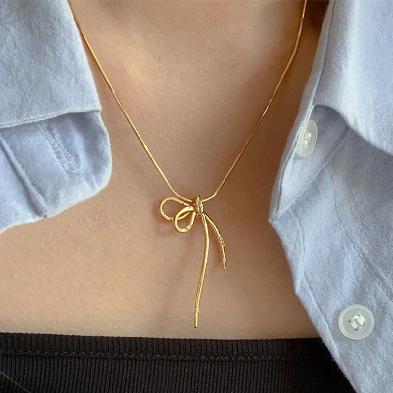 Tie&Bow Necklace