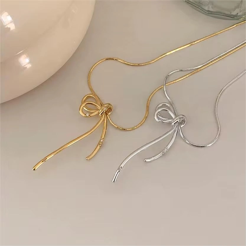 Tie&Bow Necklace