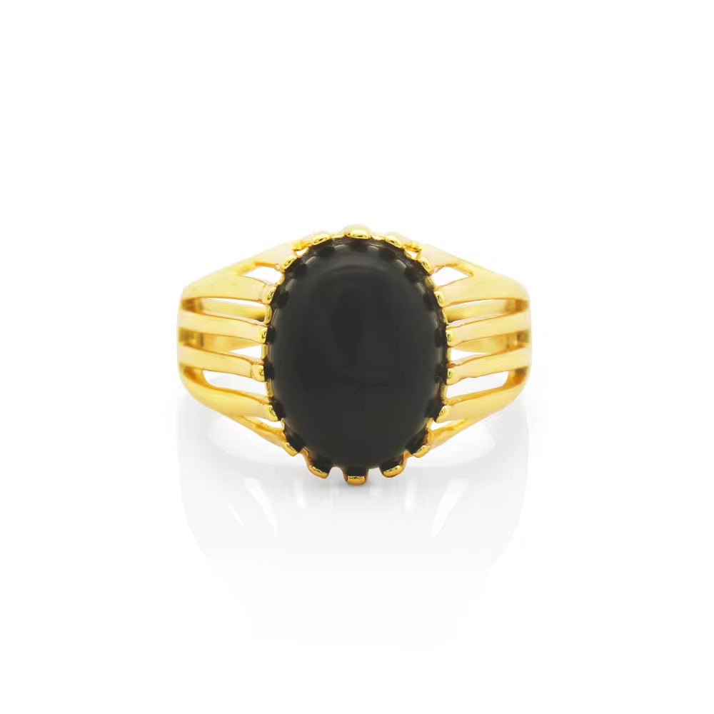 Aura Onyx GemRing