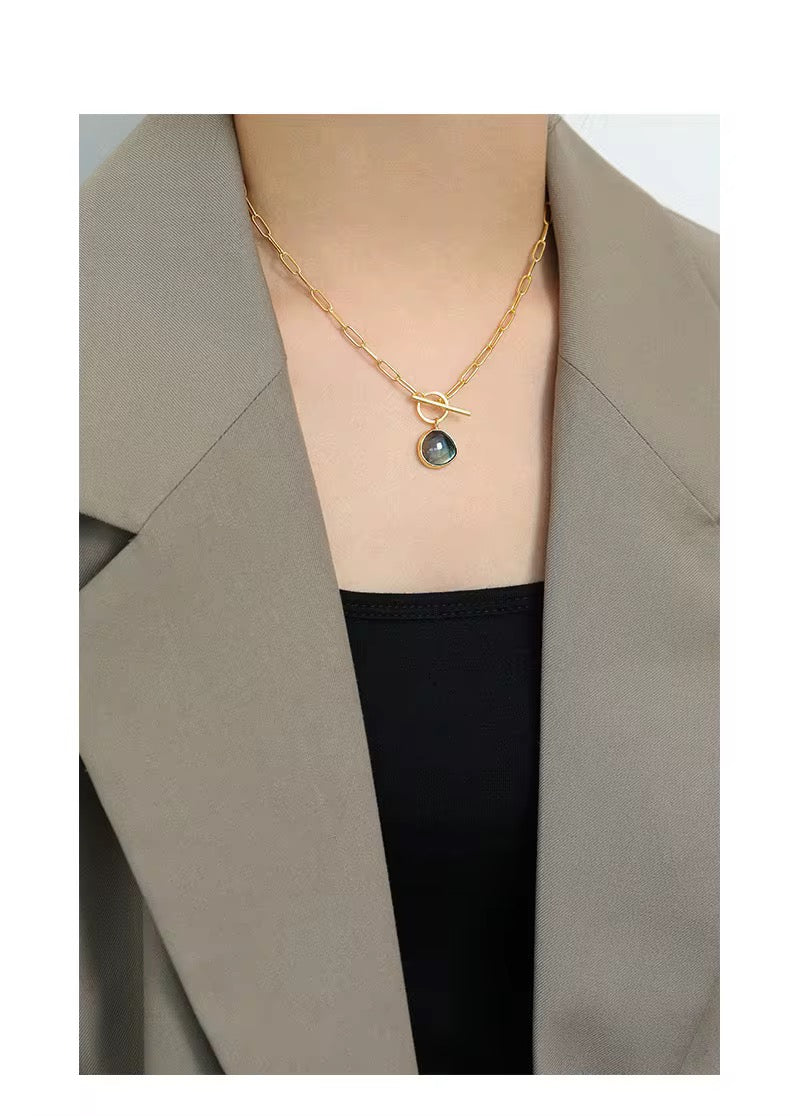 Audrey Labradorite Necklace