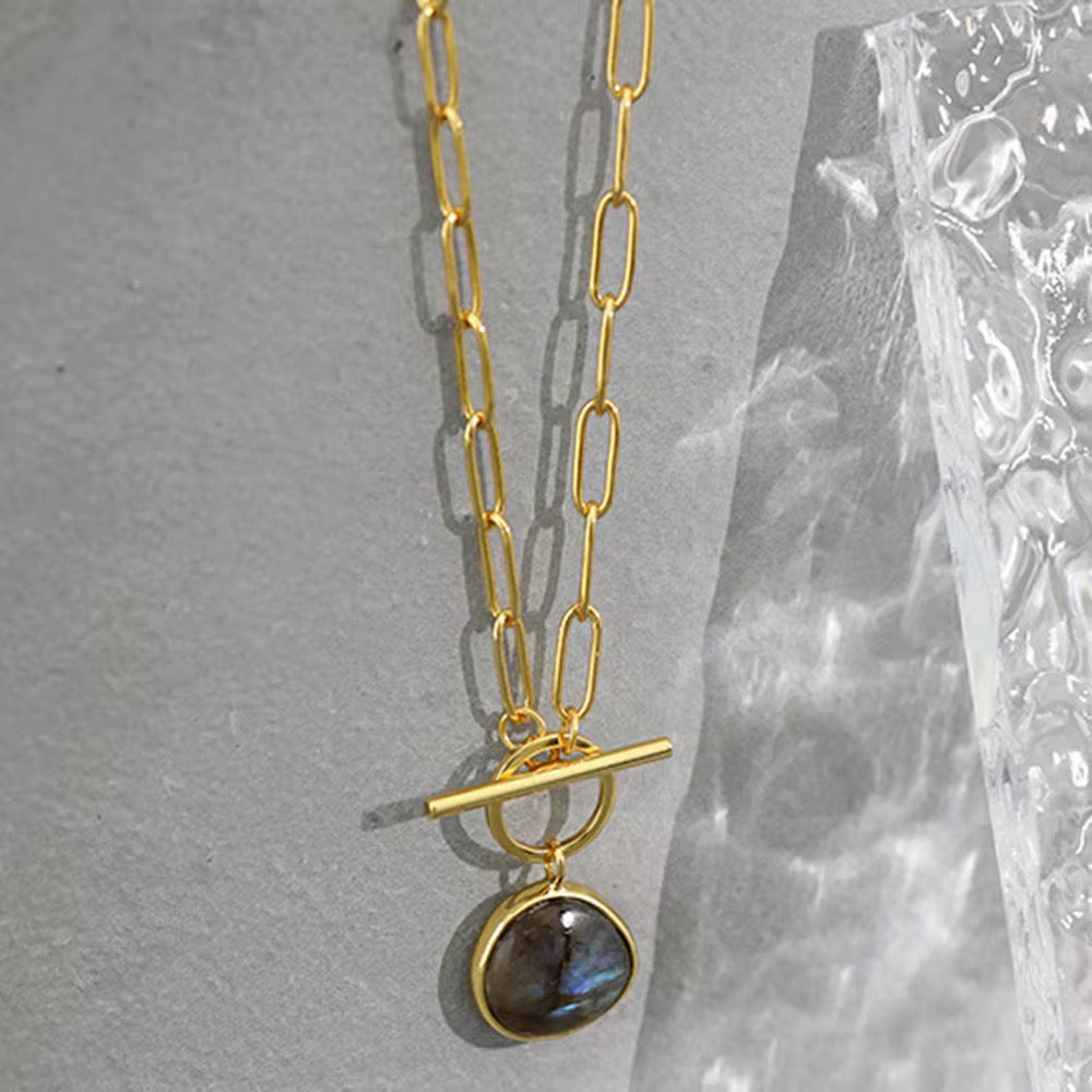 Audrey Labradorite Necklace