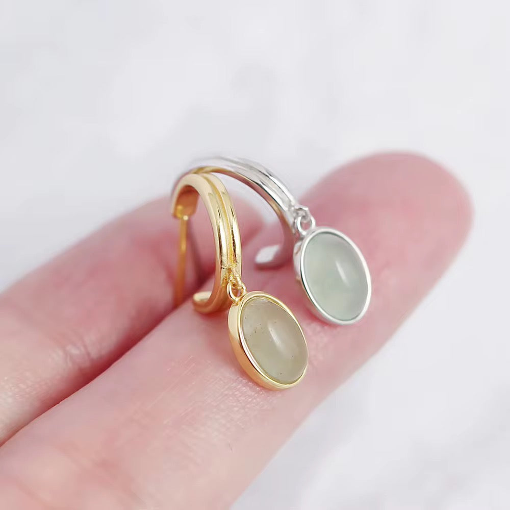 Maya Jade Earring