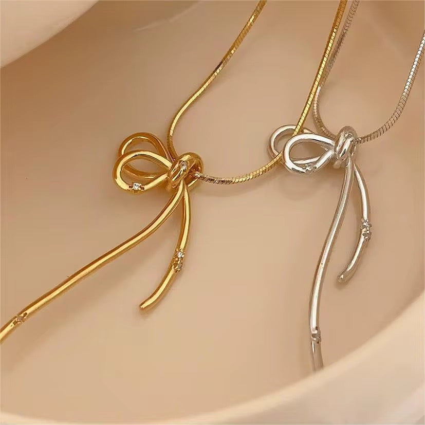 Tie&Bow Necklace