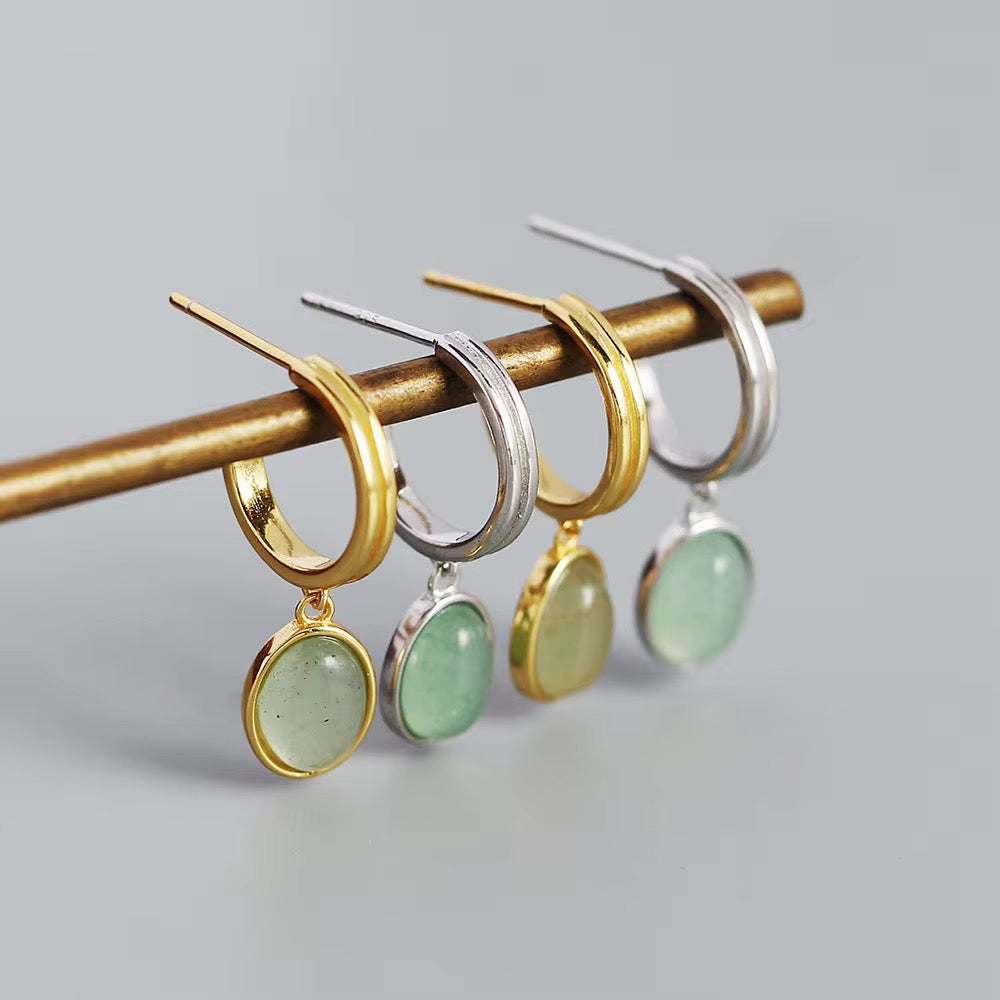 Maya Jade Earring