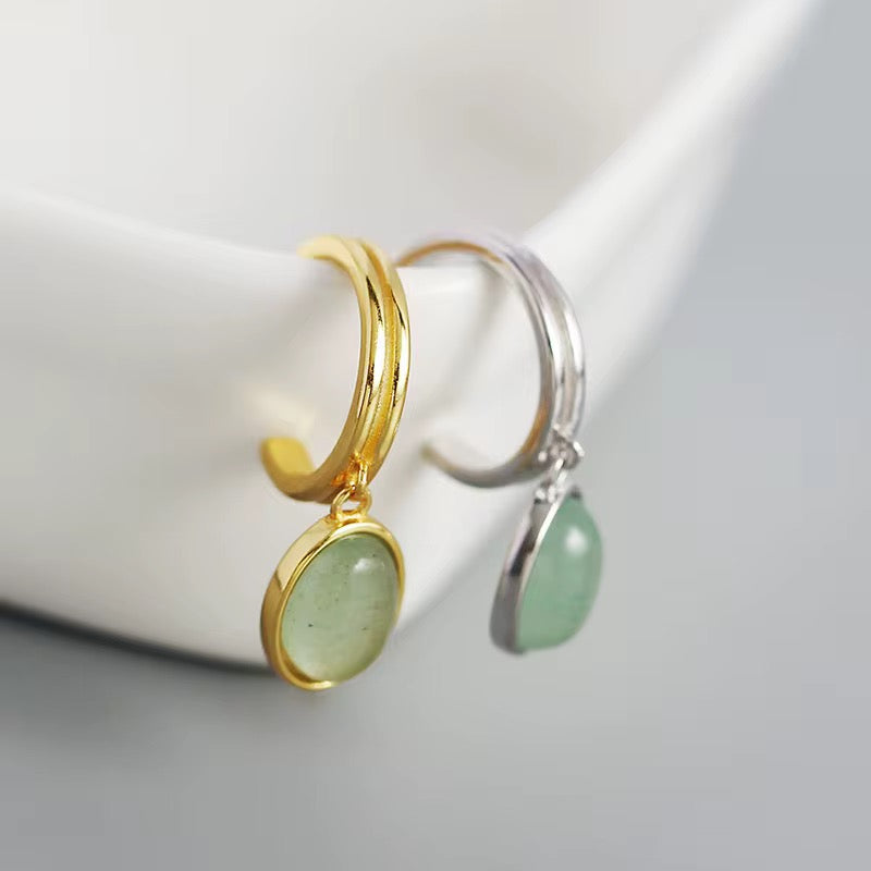 Maya Jade Earring