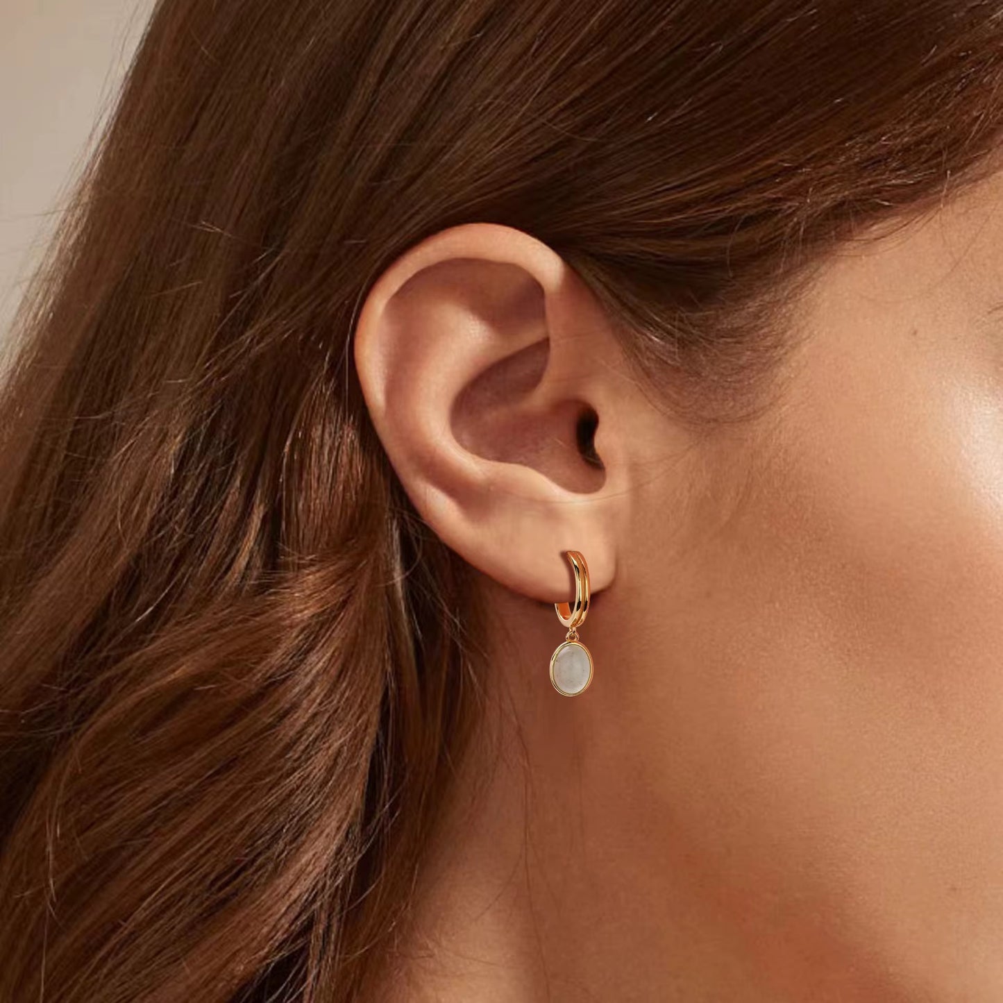 Maya Jade Earring