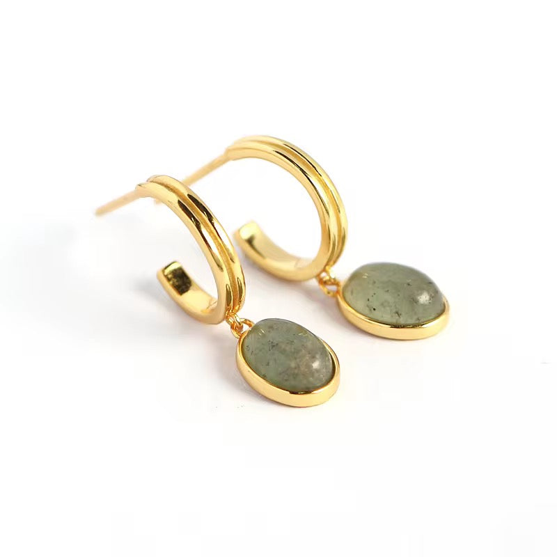 Maya Jade Earring