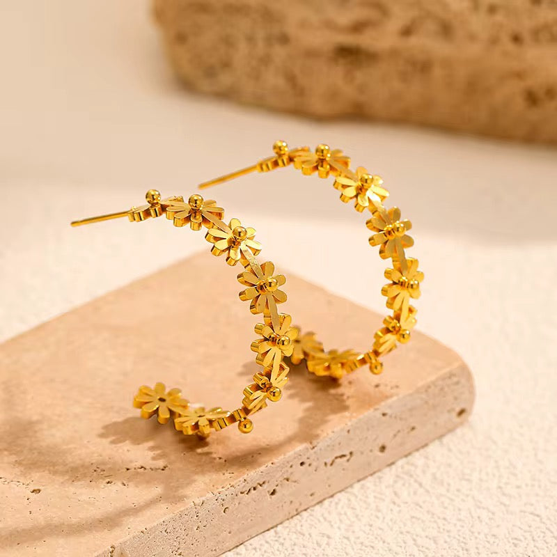 Selene Hoop Earrings