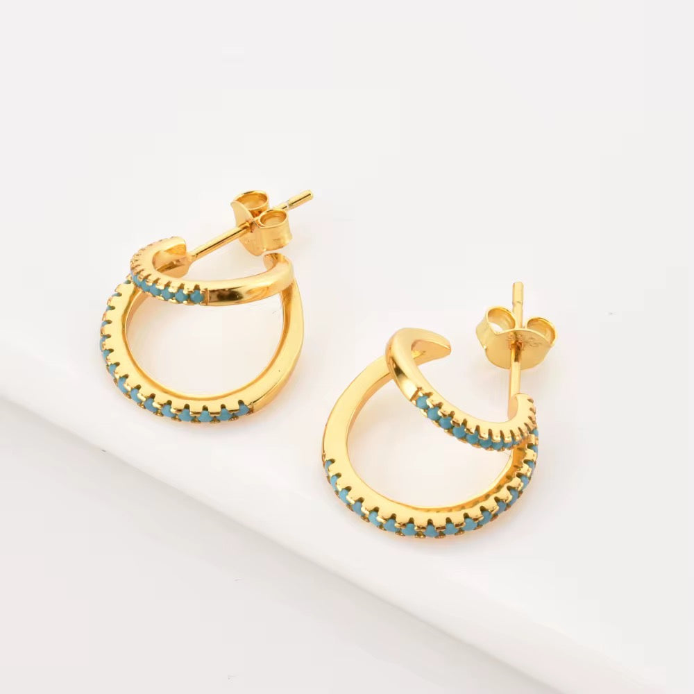 DoLayer Turquoise Hoop
