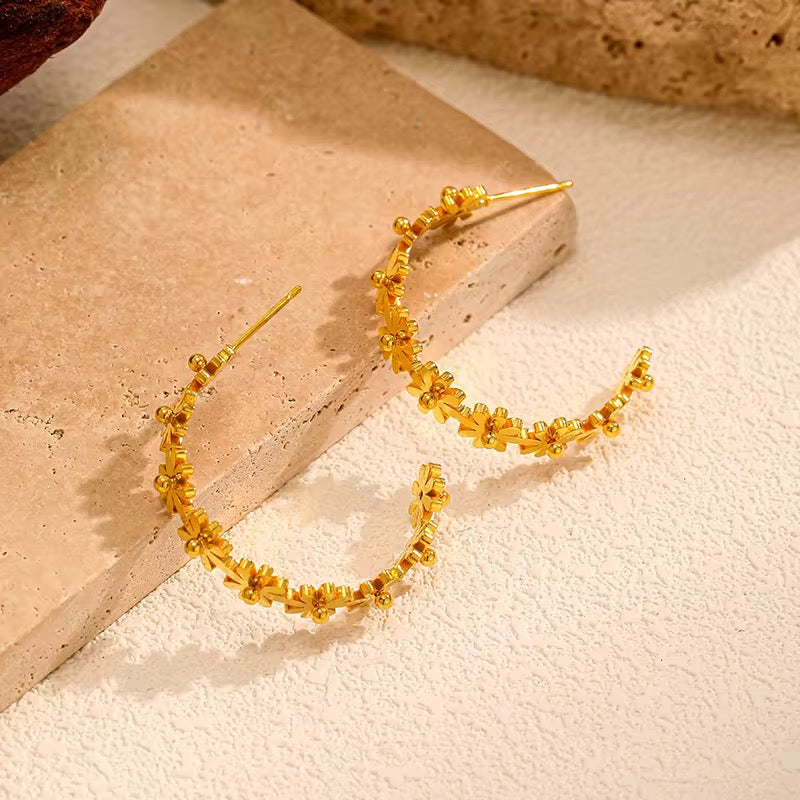 Selene Hoop Earrings