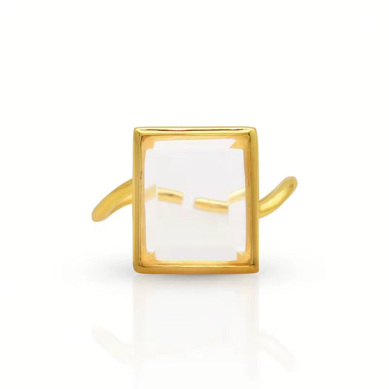 Surreal Quartz GemRing