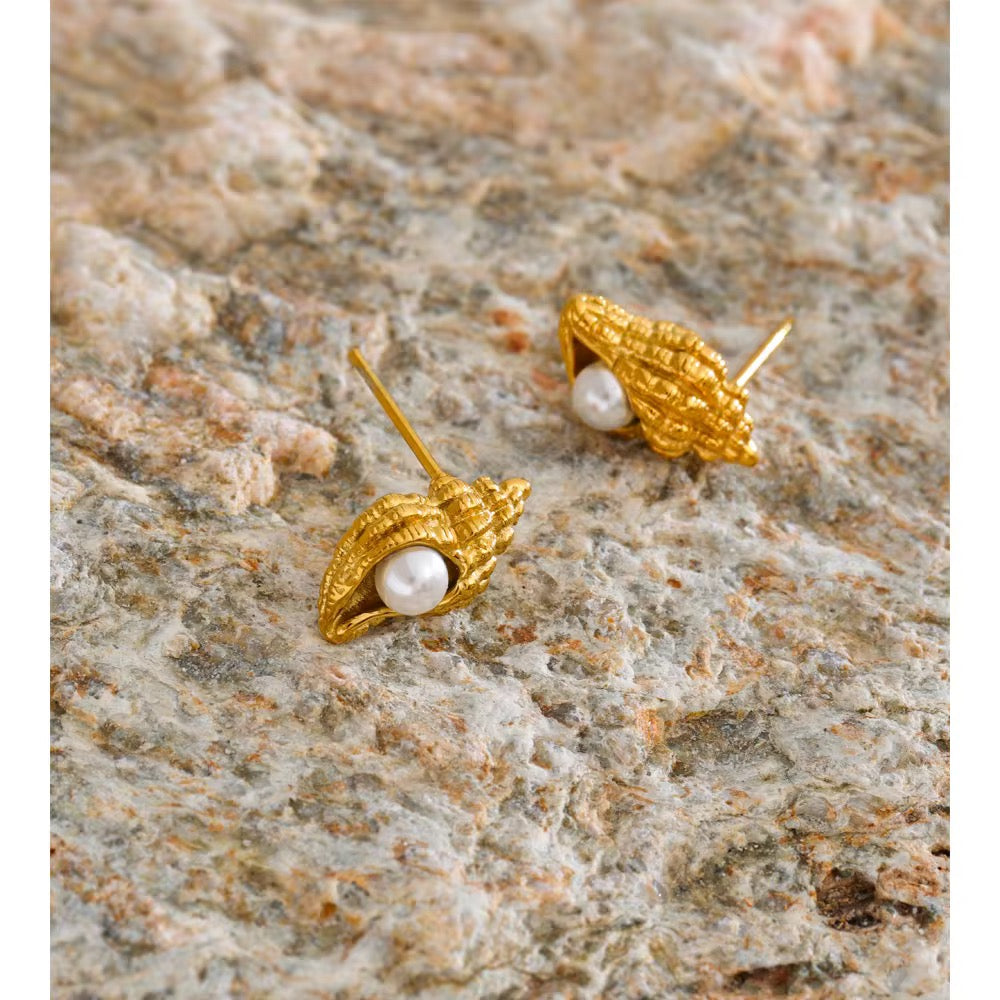 Fiore Pearl Earrings