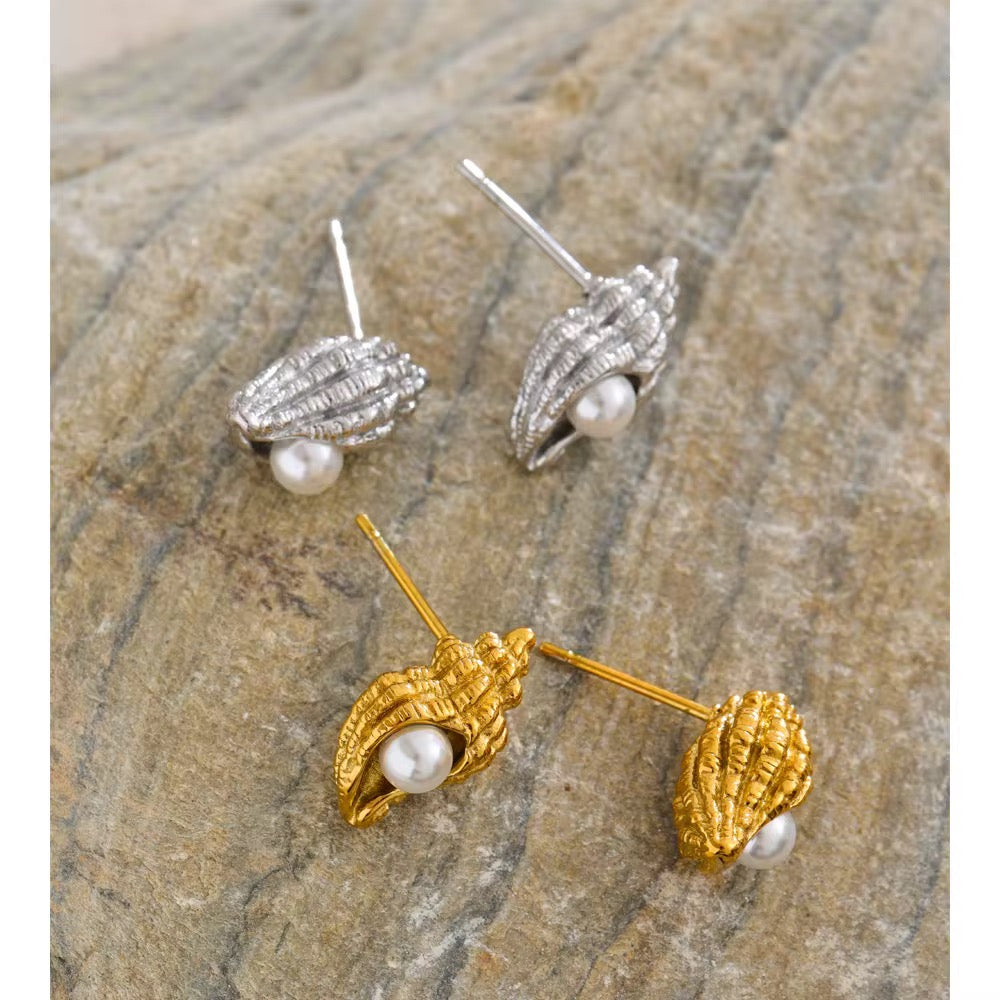 Fiore Pearl Earrings