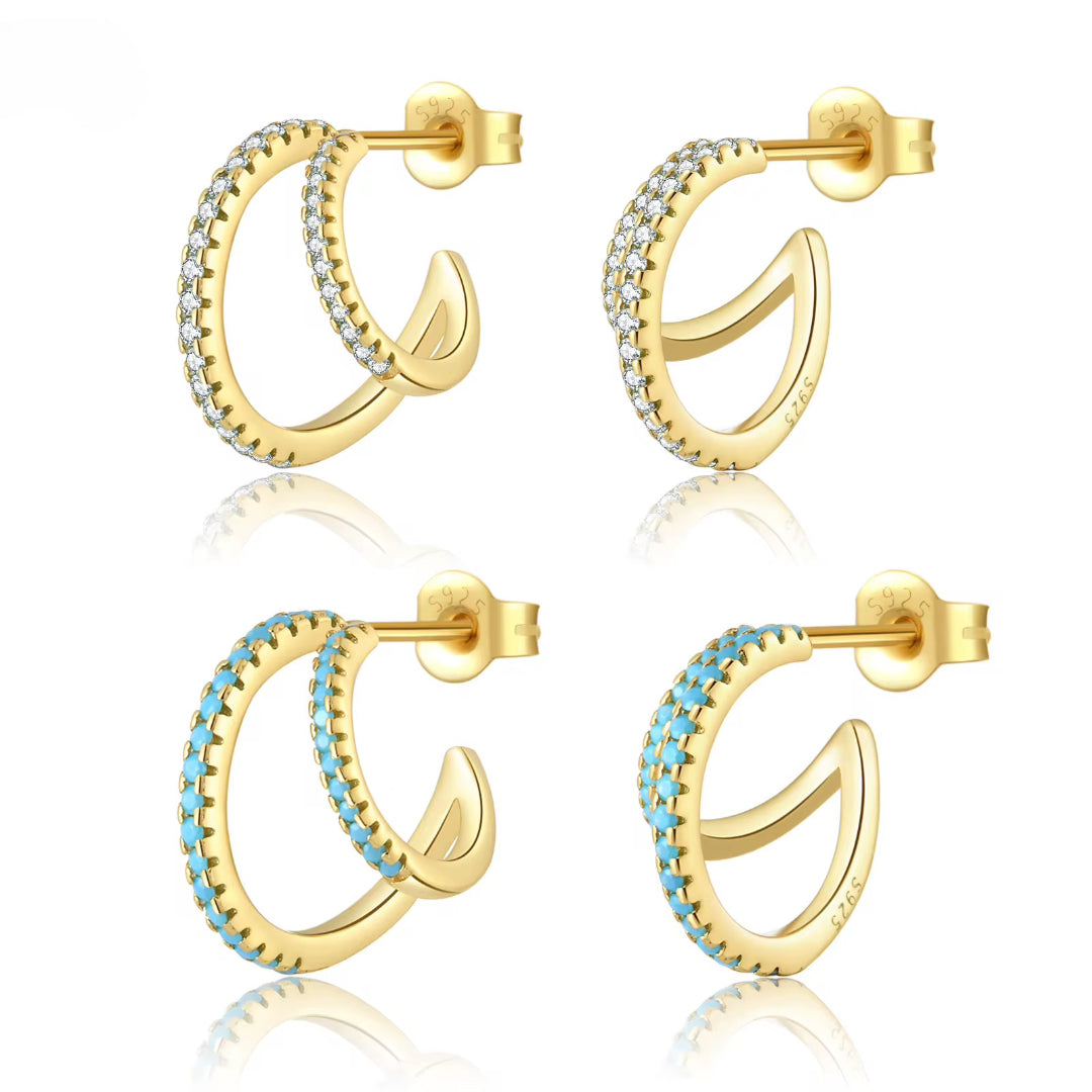 DoLayer Turquoise Hoop
