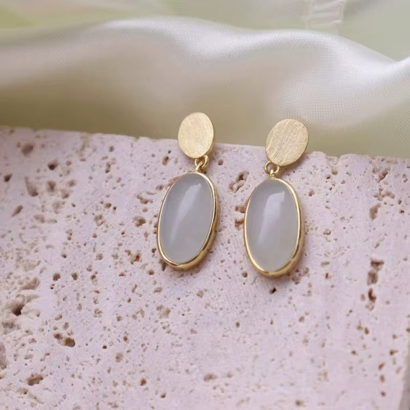 River Jade Earring