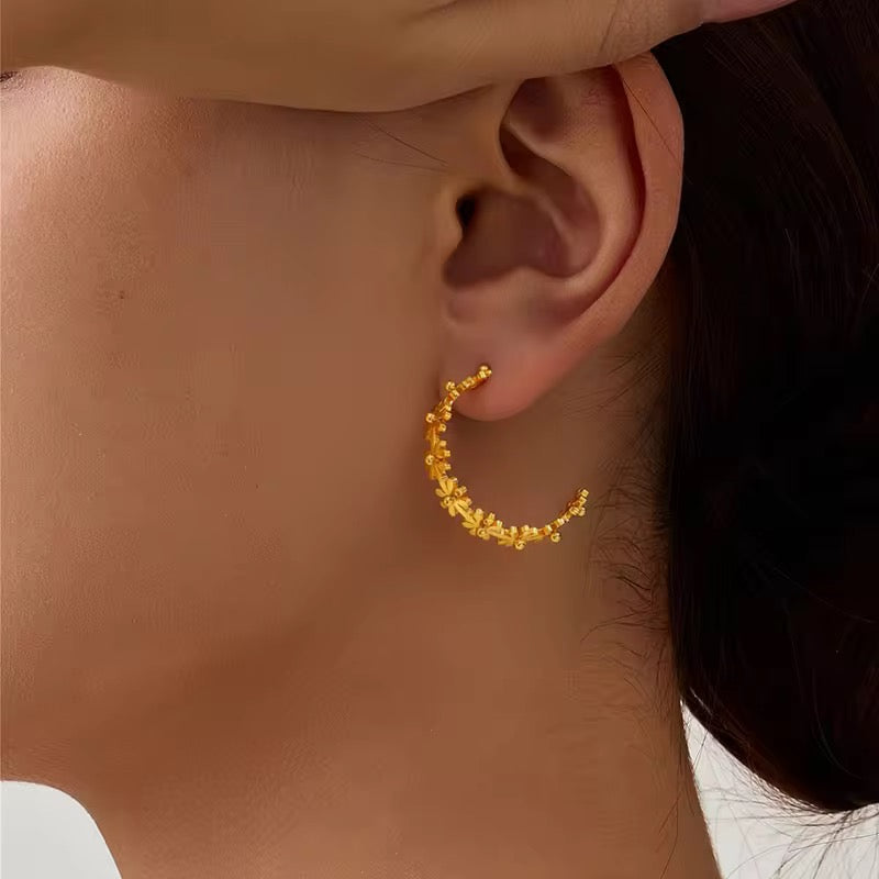Selene Hoop Earrings