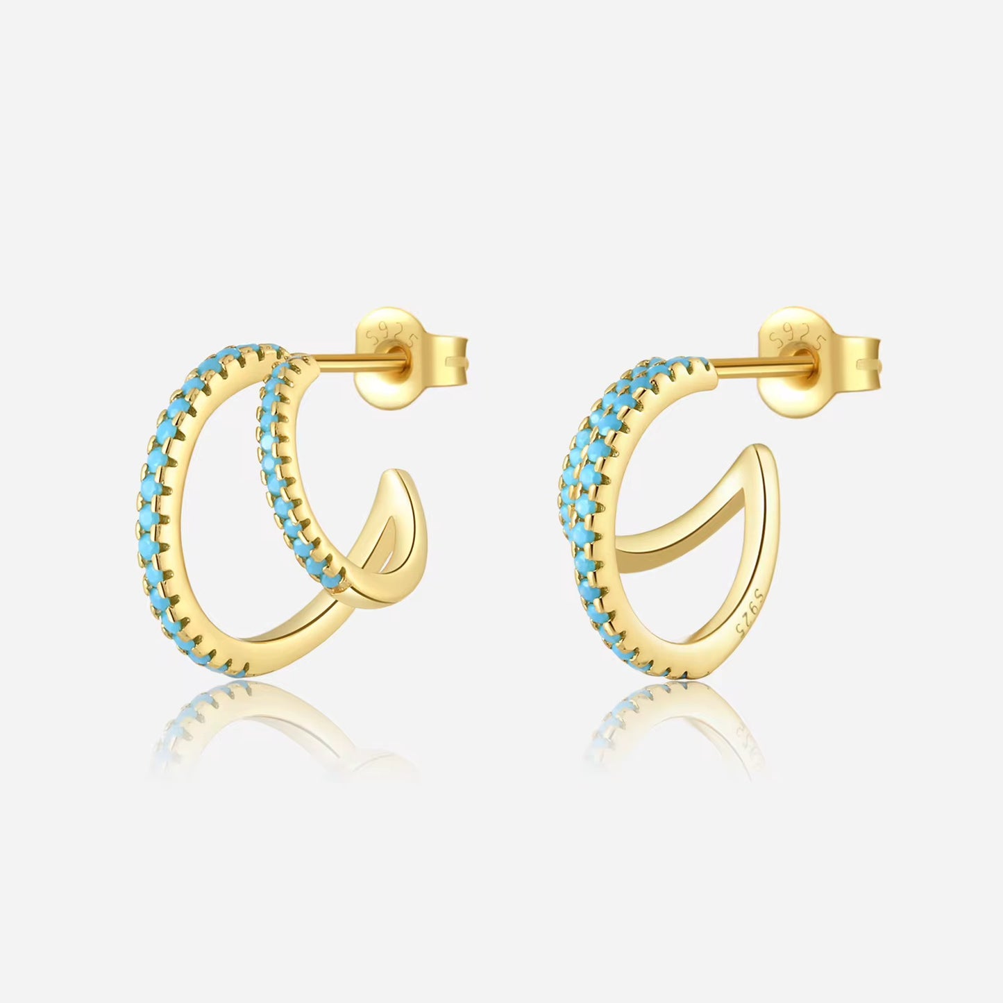 DoLayer Turquoise Hoop