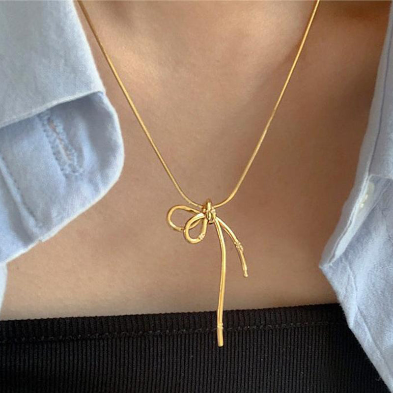 Tie&Bow Necklace