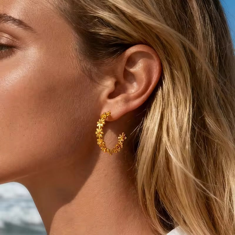 Selene Hoop Earrings