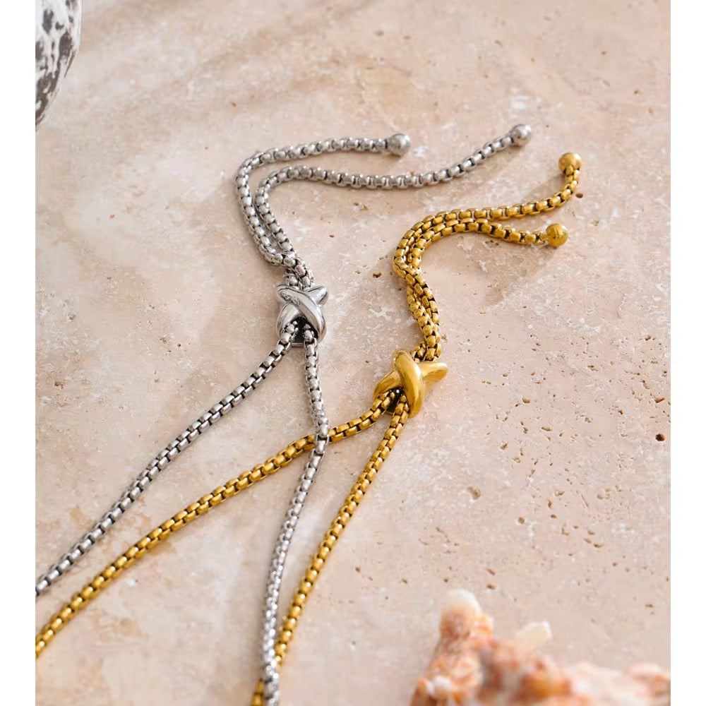 Velvette Lariat Necklace