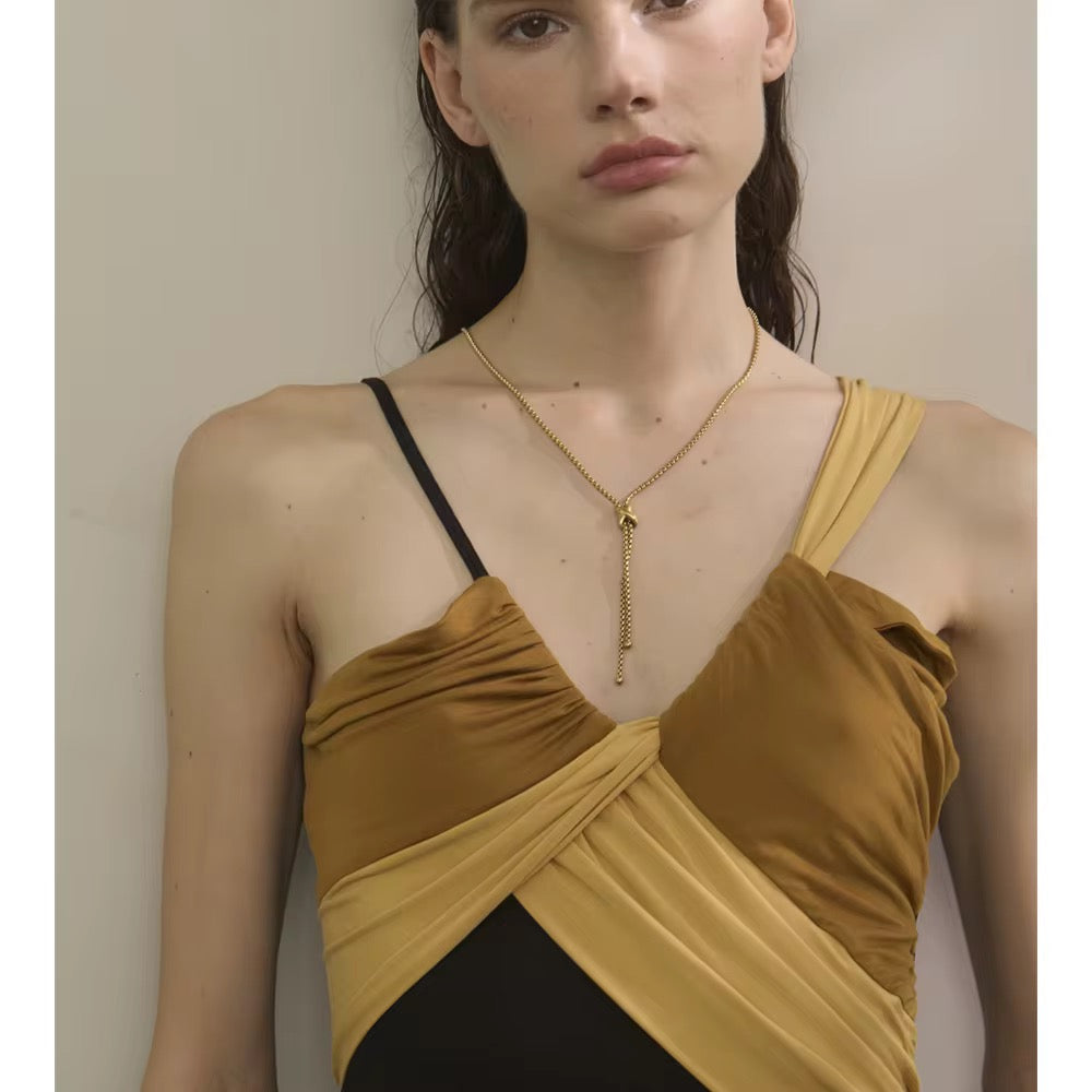 Velvette Lariat Necklace