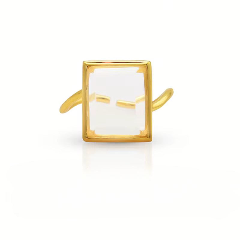 Surreal Quartz GemRing