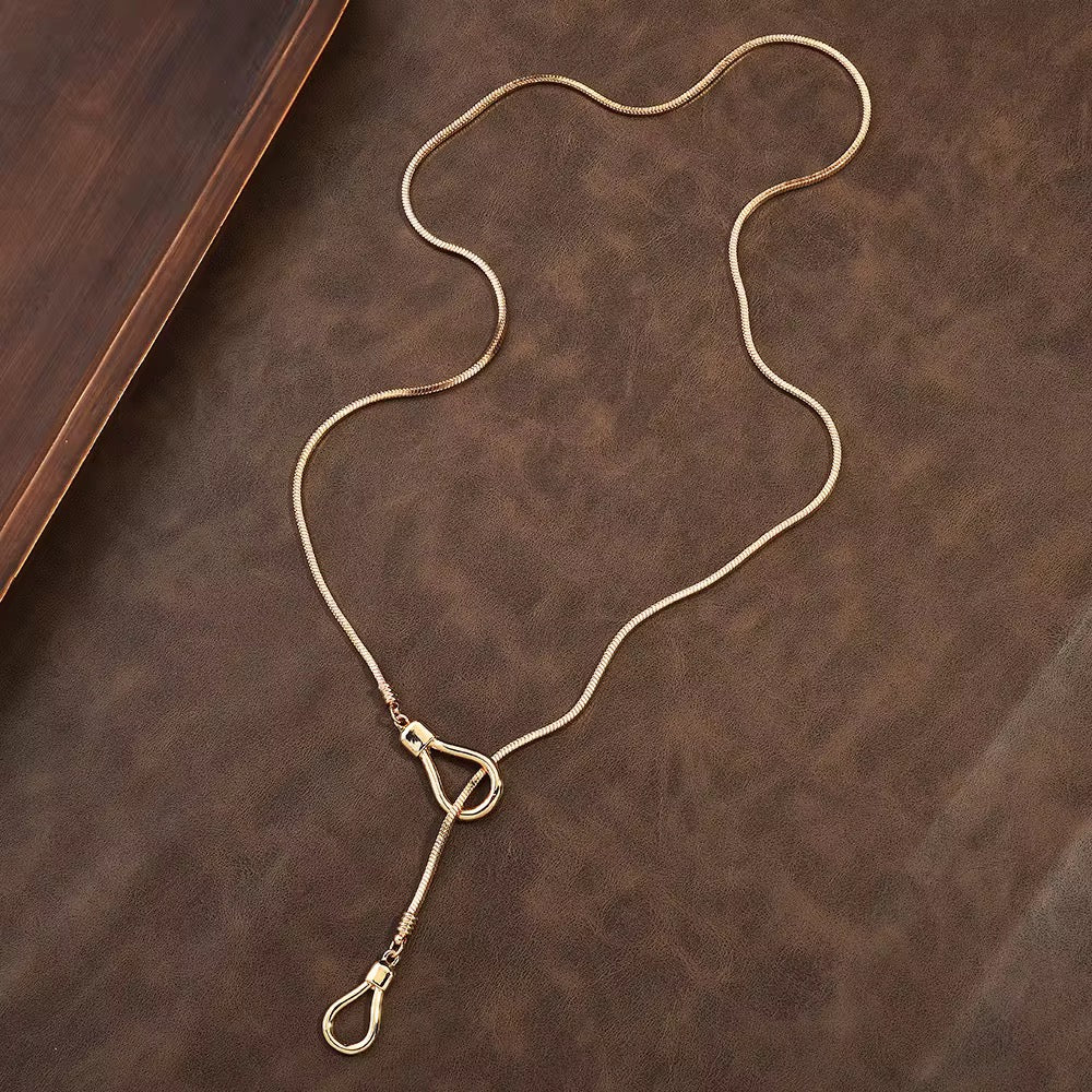 Zoya Lariat Necklace