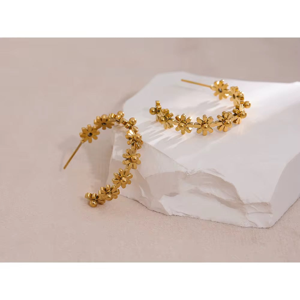 Selene Hoop Earrings