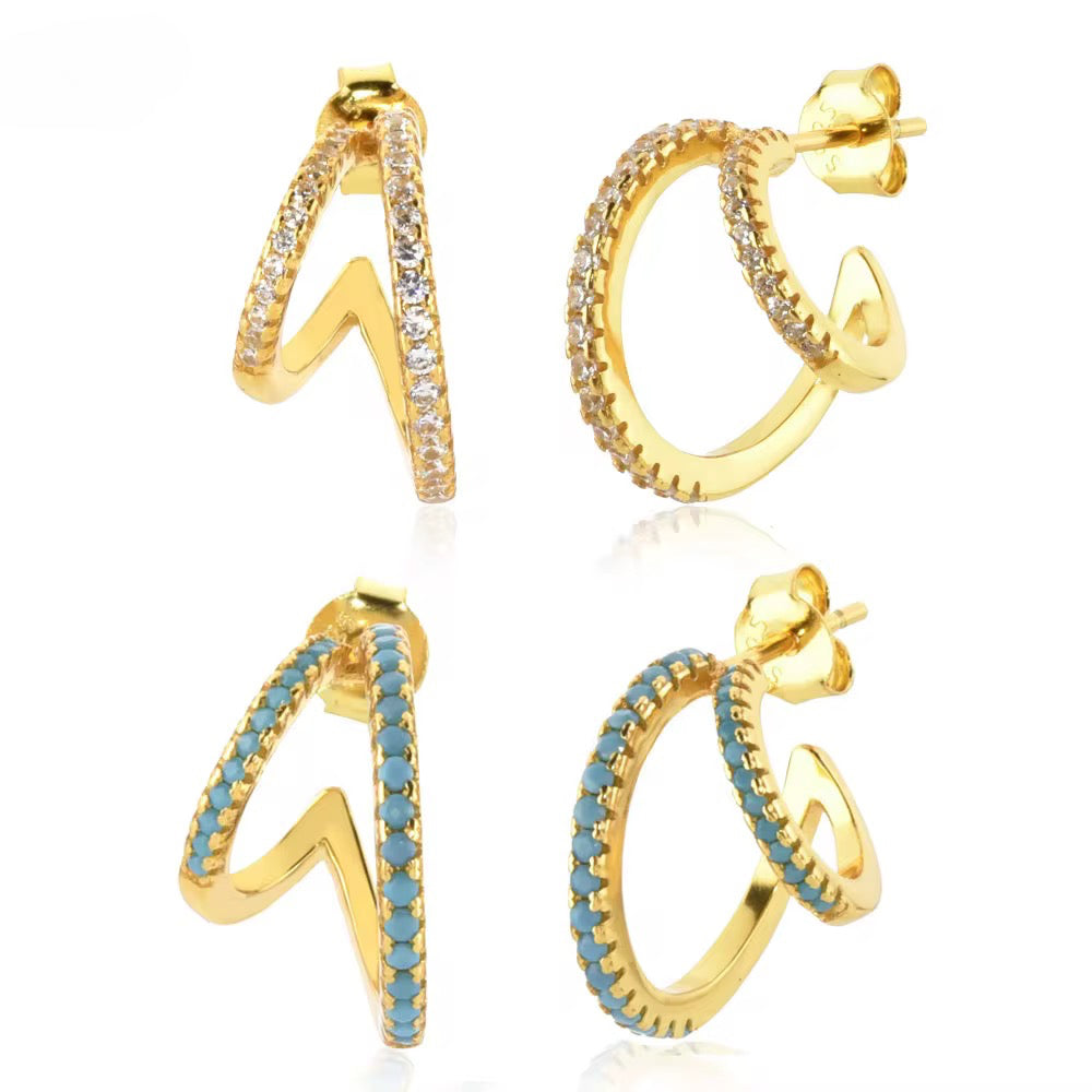 DoLayer Turquoise Hoop