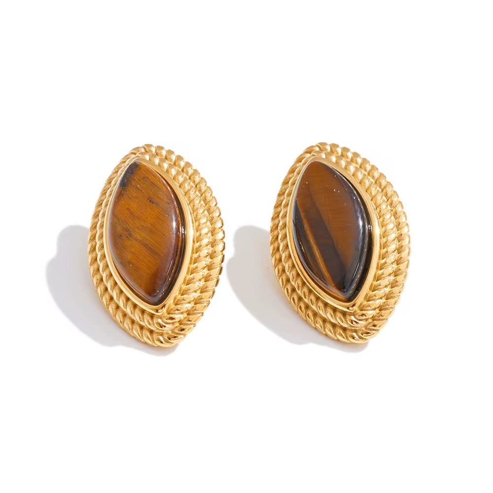 Mule TigersEye Stud