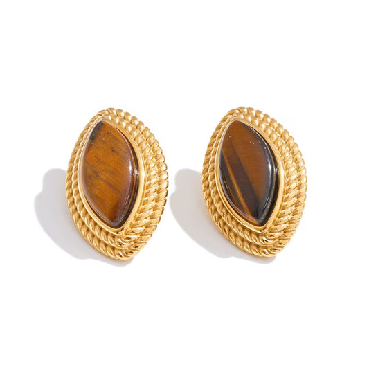 Mule TigersEye Stud