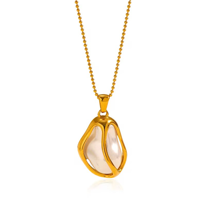 Arielle Pearl Necklace