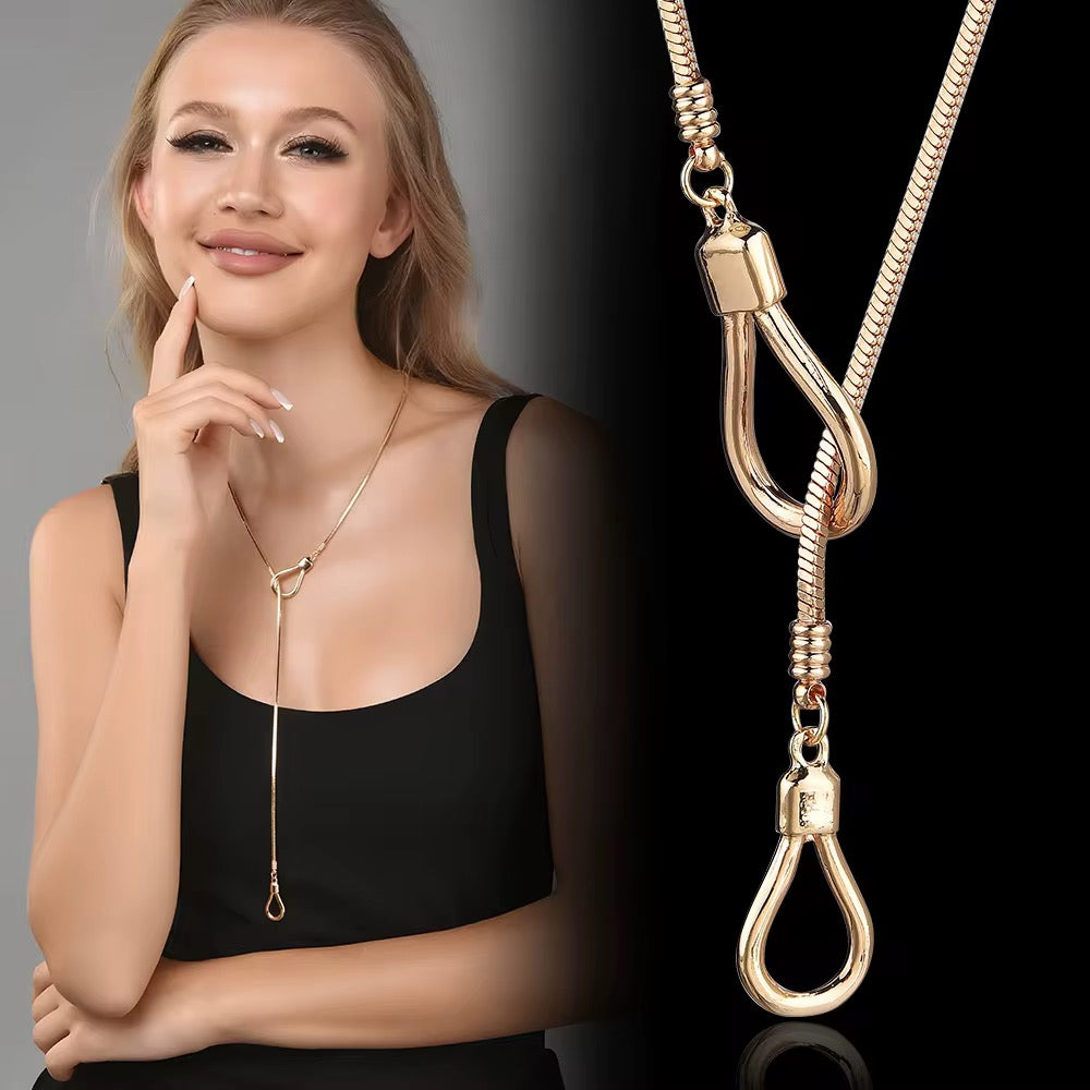 Zoya Lariat Necklace